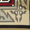 Navajo Ganado Rug by Beth Lewis – Very Large Size Navajo Rug