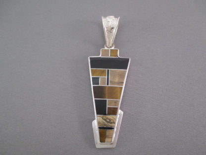 Multi-Stone Inlay Pendant