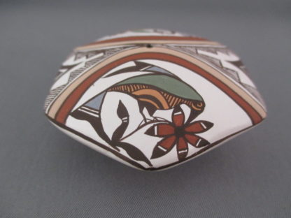 Acoma Seed Pot with Bird design by Diane Lewis-Garcia