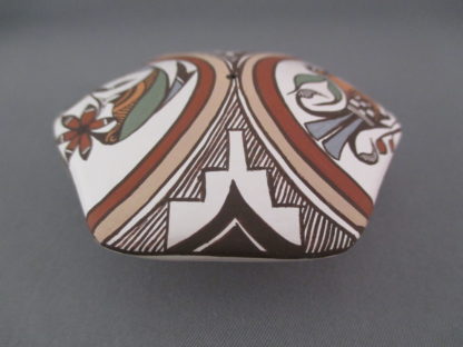 Acoma Seed Pot with Bird design by Diane Lewis-Garcia