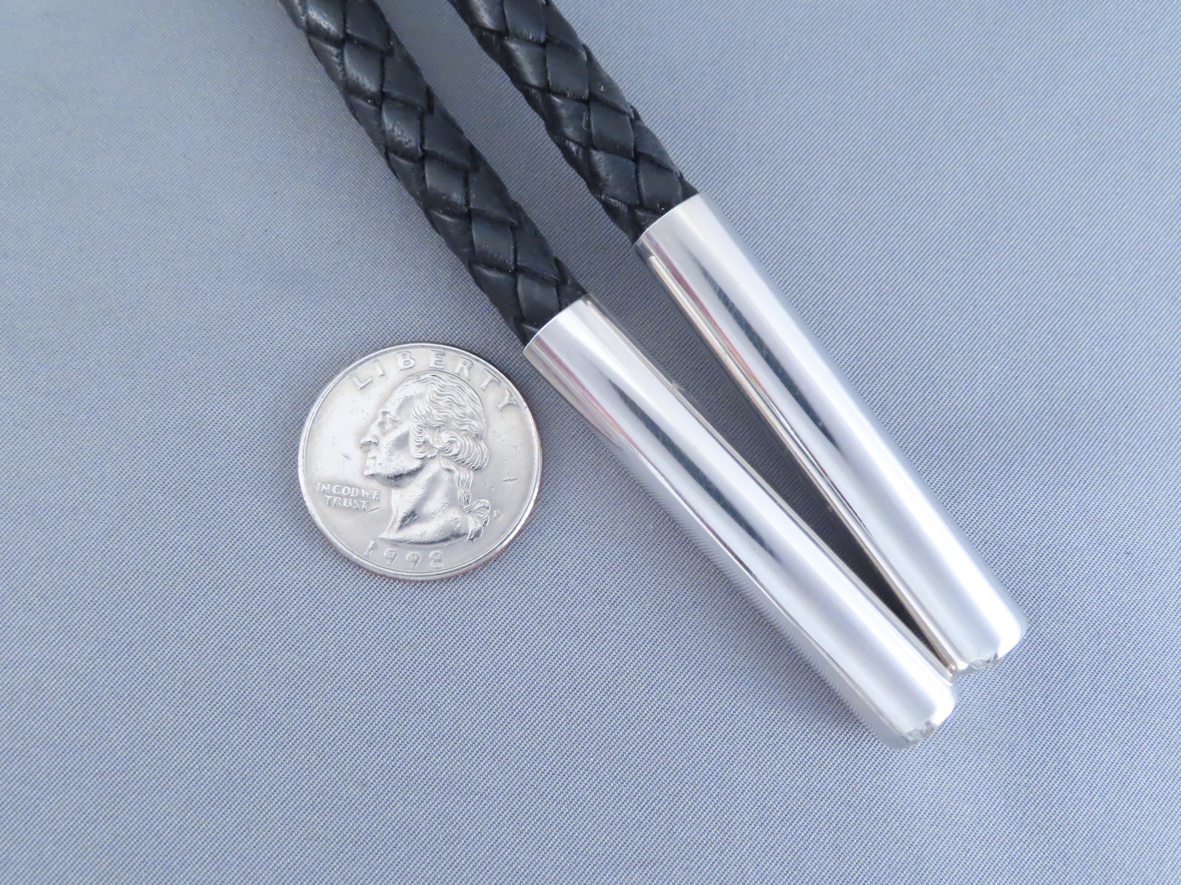 Carico Lake Turquoise Bolo Tie by Leonard Nez