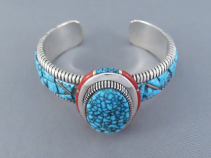 Kingman Turquoise Bracelet by Jay Livingston