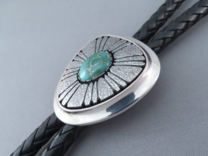 Smaller Al Joe Turquoise Bolo Tie