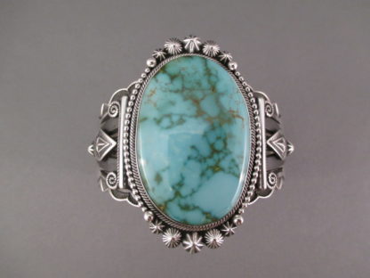 BIG Royston Turquoise Cuff Bracelet by Aaron Toadlena