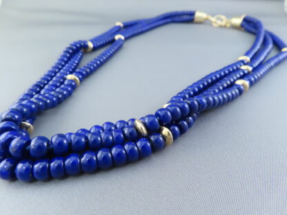 Lapis & 14kt Gold Necklace (3-Strands)