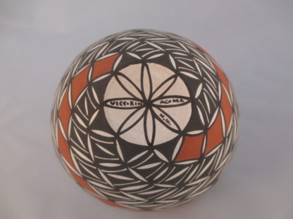 Beautifully Painted Pottery by Sandra Victorino (Acoma Pueblo)