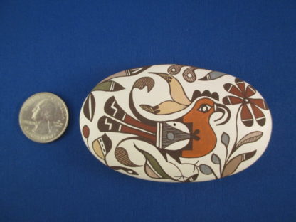 Acoma Seed Pot by Diane Lewis-Garcia with Birds