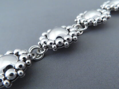Sterling Silver Link Bracelet by Artie Yellowhorse