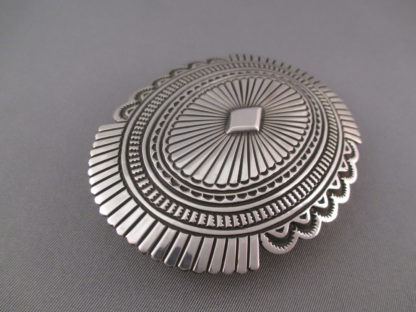 Sterling Silver Belt Buckle by Orville White