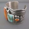 Spiny Oyster Shell & Royston Turquoise Bracelet by Guy Hoskie