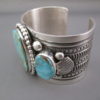 IMPRESSIVE Royston Turquoise Cuff Bracelet