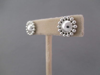 Artie Yellowhorse Sterling Silver Earrings (small posts)
