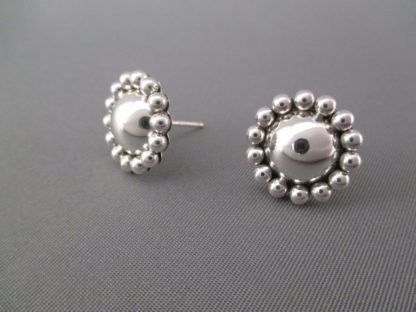 Artie Yellowhorse Sterling Silver Earrings (small posts)