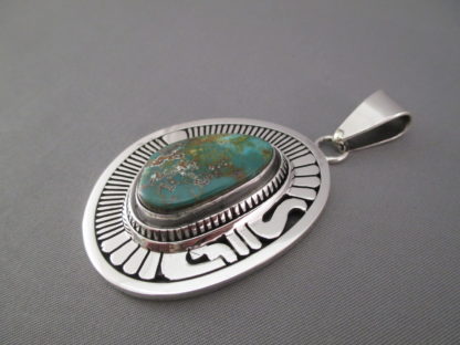 Royston Turquoise Pendant in Sterling Silver – Leonard Nez