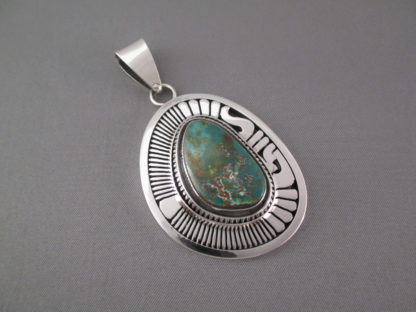 Royston Turquoise Pendant in Sterling Silver – Leonard Nez
