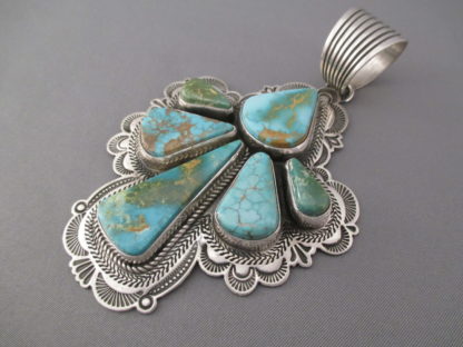 Royston Turquoise Pendant by Albert Jake