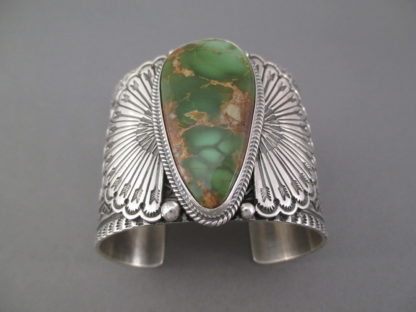 Sunshine Reeves Wide Cuff Bracelet with Royston Turquoise