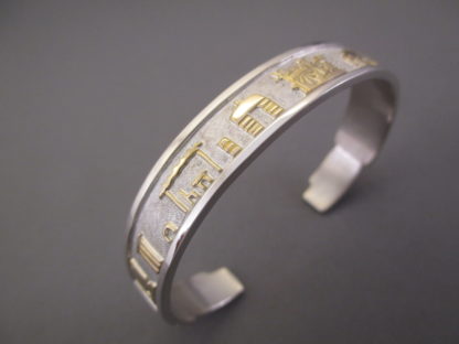 Gold & Silver ‘Storyteller’ Bracelet by Robert Taylor