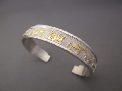 Gold & Silver ‘Storyteller’ Bracelet by Robert Taylor