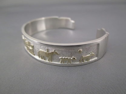 Gold & Silver ‘Storyteller’ Bracelet by Robert Taylor