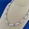 Bryan Joe Sterling Silver Bead Necklace (18″)