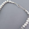 Bryan Joe Sterling Silver Bead Necklace (18″)