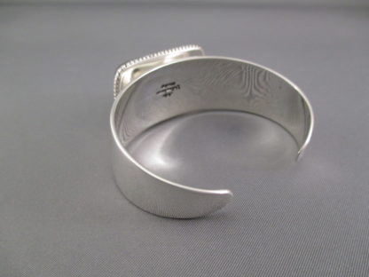 Onyx & Sterling Silver Cuff Bracelet by Artie Yellowhorse