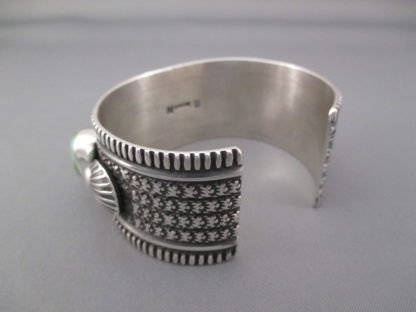 Sonoran Gold Turquoise Cuff Bracelet by Guy Hoskie