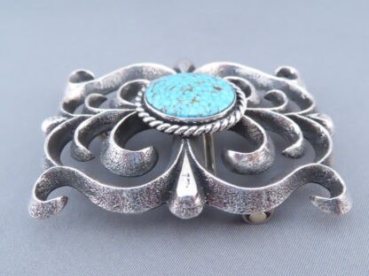 Kingman Turquoise Belt Buckle – Sandcast