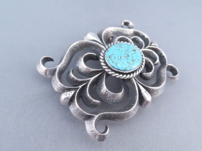 Kingman Turquoise Belt Buckle – Sandcast