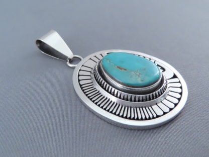 Fox Turquoise Pendant