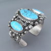 Kingman Turquoise Cuff Bracelet
