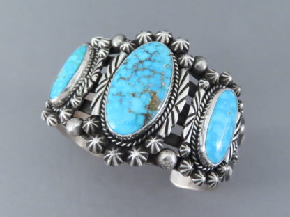 Kingman Turquoise Cuff Bracelet