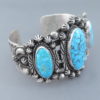 Kingman Turquoise Cuff Bracelet