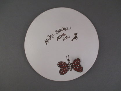 Fine-Line Acoma Pottery Plate by Alisha Sanchez
