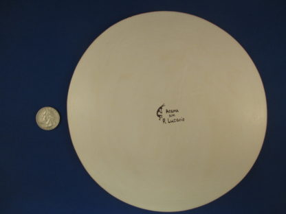 Acoma Pottery Plate by Rebecca Lucario
