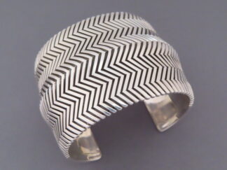 Jennifer Curtis Exceptional Sterling Silver Cuff Bracelet