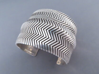 Jennifer Curtis Exceptional Sterling Silver Cuff Bracelet