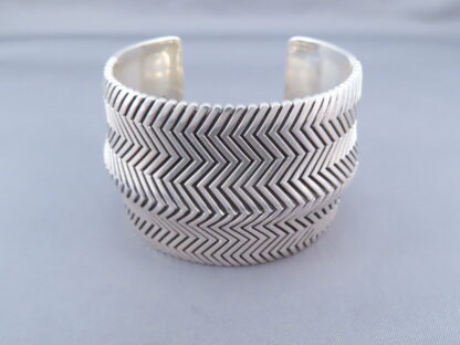 Jennifer Curtis Exceptional Sterling Silver Cuff Bracelet