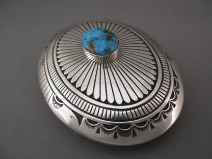 Morenci Turquoise Buckle by Charlie John