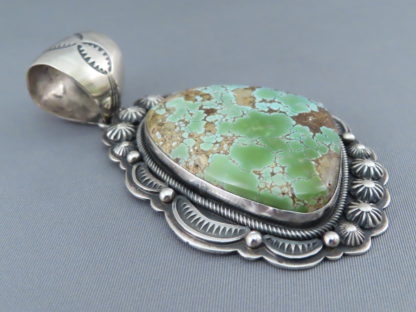 Carico Lake Turquoise Navajo Pendant