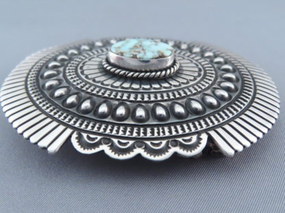 Dry Creek Turquoise Navajo Belt Buckle
