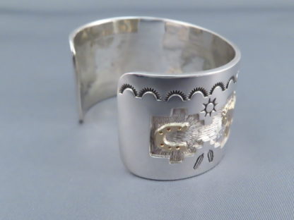 HORSE Bracelet by Fortune Huntinghorse in Gold & Silver