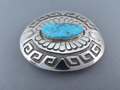 Morenci Turquoise Belt Buckle