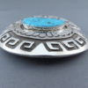 Morenci Turquoise Belt Buckle