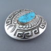 Morenci Turquoise Belt Buckle