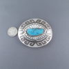 Morenci Turquoise Belt Buckle