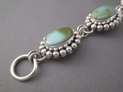 Royston Turquoise Link Bracelet by Artie Yellowhorse