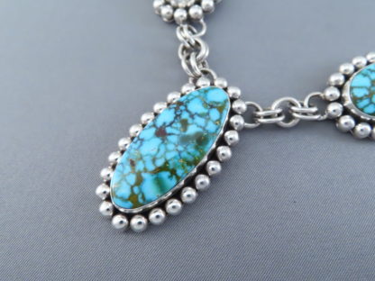 Kingman Turquoise Necklace by Artie Yellowhorse
