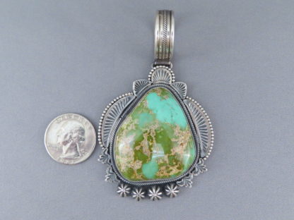 LARGE Royston Turquoise Pendant